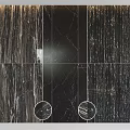 Dark Marble Texture Decorative Components With Various Styles And Detail Shots 3d model