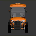 Bus School Bus Van Box Bus Tourist Bus Coach 3d model