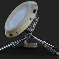 Portable Commercial Satellite Dish Equipment With Tripod Stand And Tool Case