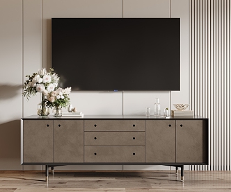 Modern TV Cabinet 3d model