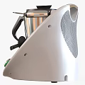 Thermomix Multifunctional Kitchen Appliance with Digital Display Stainless Steel Container and Black Components