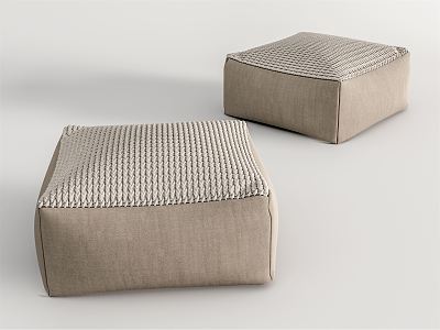 Modern sofa stool cushion model