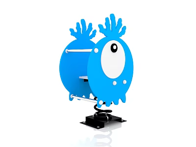 Modern Rocking Horse 3d model