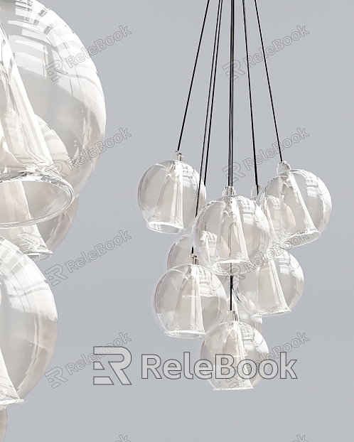 Modern chandelier glass ball chandelier model