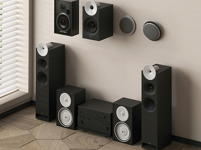 vertical stereo speaker subwoofer model