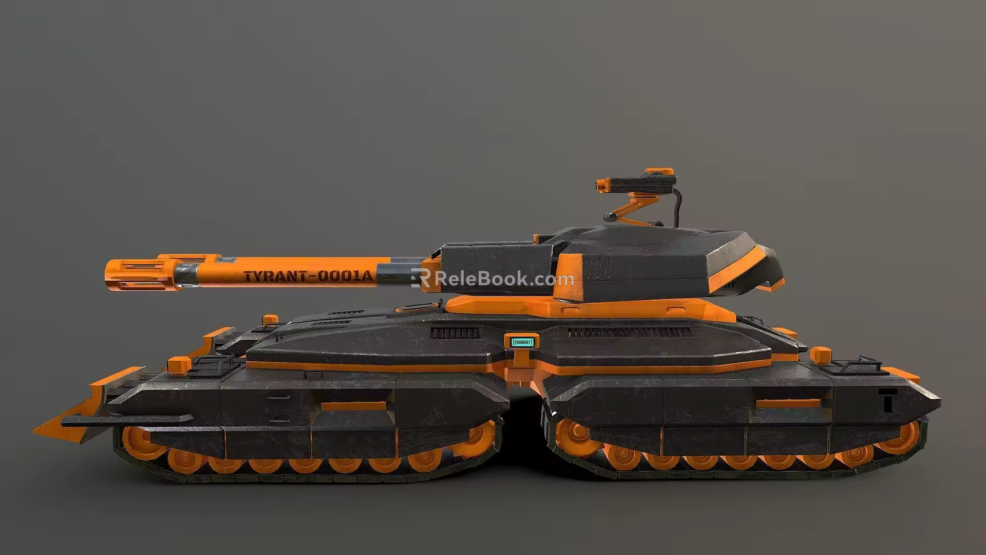Weapons Tyrant Tank 3d model