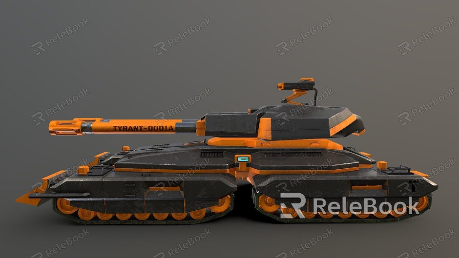 Weapons Tyrant Tank model