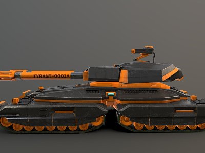 Weapons Tyrant Tank model