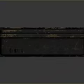 Ammunition Boxes Arms Boxes Arms Boxes Military Boxes Wooden Boxes Wooden Crates Old Wooden Crates 3d model