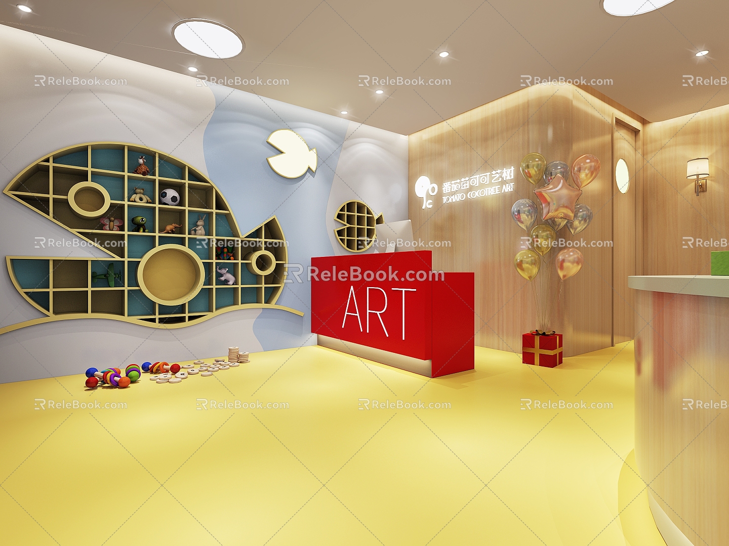 Children's Hall 3d model