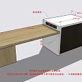 Natural Color Fish Island Ecological Design Lab Furniture With Drawers Cabinet Doors And Countertop