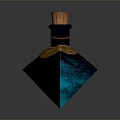 Potion Drug Magic Bottle Blood Bottle Magic Potion Plus Blood Potion Plus Magic Potion Water Energy Bottle 3d model