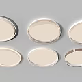 modern ceiling lamp living room ceiling lamp square ceiling lamp 3d model