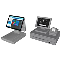 Various Business POS Cash Register Equipment With Display Screens And Payment Functions