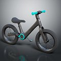 Modern Bicycle Children's Bicycle Children's Bicycle Children's Chain Car Girls' Bicycle Fashion Children's Car Vehicle 3d model