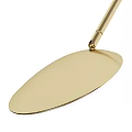 Contemporary Wall Lamp With Gold Black Metal Adjustable Arm And Minimalist Sleek Design