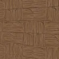 Wooden 3D Modular Panels As Bed Accent Wall 3d model