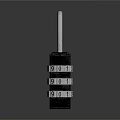 Commercial Combination Lock Security Equipment With Digital Number Dials For Business Safety Protection