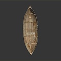 Modern Boat Small Boat Small Wooden Boat Fishing Boat Speedboat 3d model