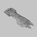 Phoenix-class assault ship 3d model