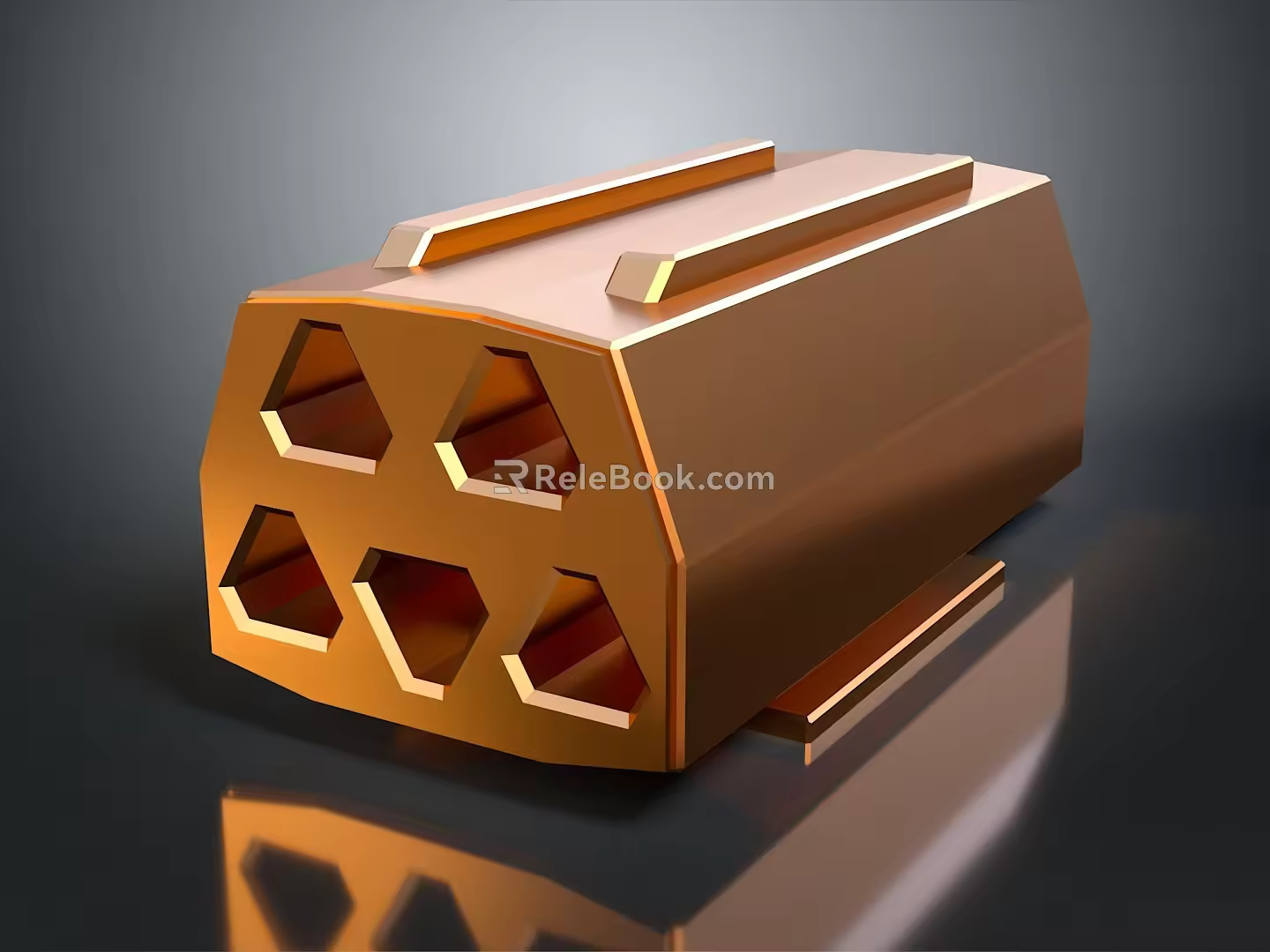 Box Small Box Container Realistic 3d model