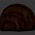 Three Different Colored Croissants White Butter And Chocolate On Dark Background