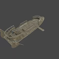 Fighter Jet Model Showcased On Desert Sand With Intricate Structural Details