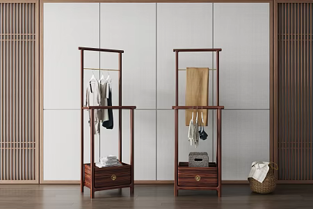 New Chinese Hangers 3d model