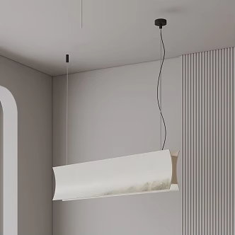 Modern chandelier 3d model