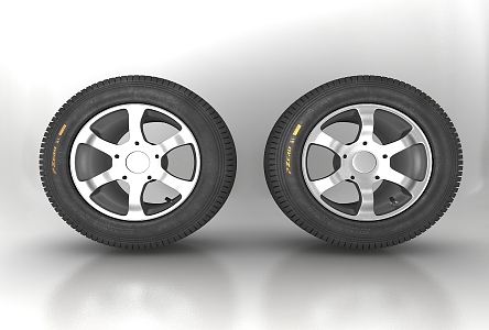 Modern Tires 3d model