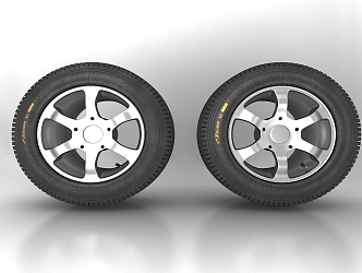 Modern Tires 3d model