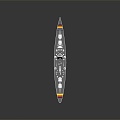 Ship Ship Warship Warship 3d model