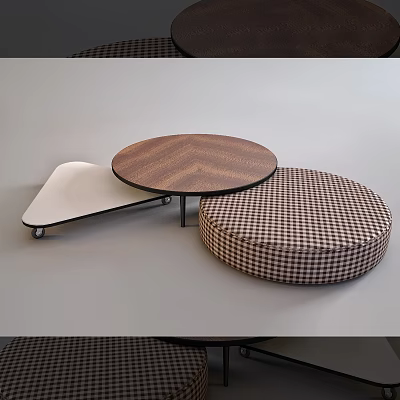 Modern coffee table table 3d model