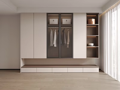 wardrobe clothes 3d model