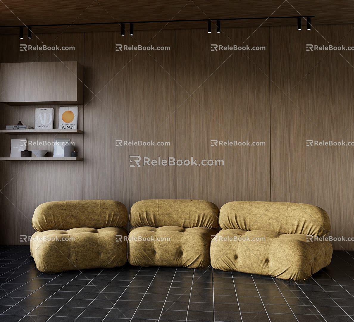 cassina sofa 3d model