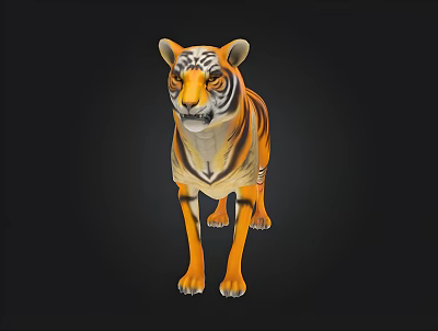 tiger northeast tiger 3d model