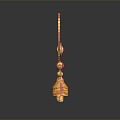 Modern Earrings Indian Earrings Indian Jewelry Necklace 3d model