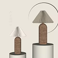 Quiet Wind Table Lamp 3d model