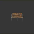 Vintage Wooden Wagon With Spoked Wheels And Carriage Body On Reflective Black Surface