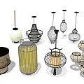 Modern Stylish Pendant Lamps With Various Unique Designs And Crafted Materials