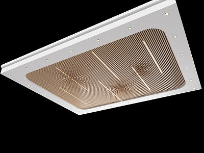 Modern Ceiling Grille Ceiling Ripple Grille Ceiling Water Ripple Ceiling Office Ceiling Public Ceiling Children's Space Ceiling model