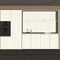 Modern Kitchen Interior With Stainless Steel Cabinets Built-in Appliances Countertop And Sink