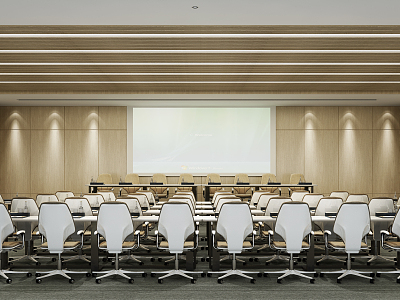 Modern Conference Hall Office Meeting Room model