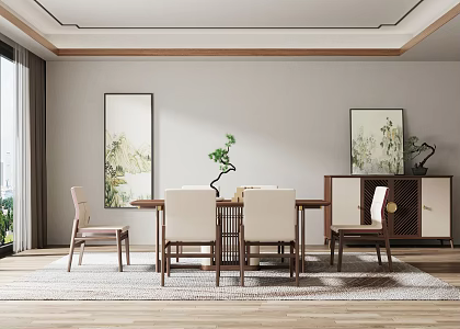 New Chinese Restaurant 3d model