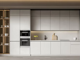 Modern Cabinet Kitchen Cabinet 3d model