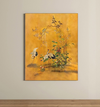 French Hanging Paintings New Chinese Hanging Paintings Study Hanging Paintings Living Room Hanging Paintings Entrance Hanging Paintings Zen Hanging Paintings 3d model