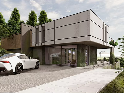 Modern Villa 3d model