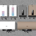 Sleek Modern Wall Mounted Water Heaters In Various Colors And Sleek Designs For Home Use
