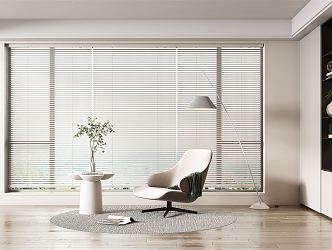 Modern venetian blinds 3d model