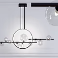 Modern chandelier creative chandelier 3d model